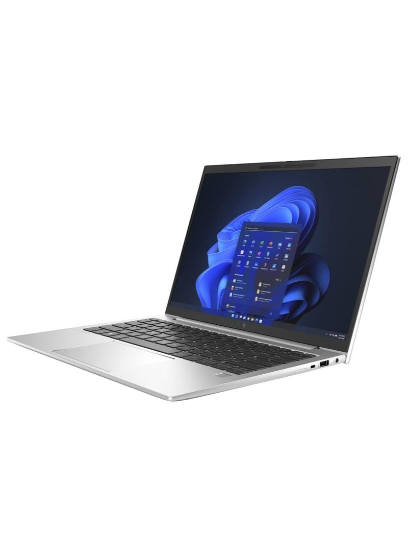 HP Newest Elitebook 830 Laptop With 13.3-Inch WUXGA Display, Core i7 Processor/16GB RAM/256GB SSD/Intel Iris XE Graphics/Windows 11 + Free Mouse English/Arabic Silver - Image 4