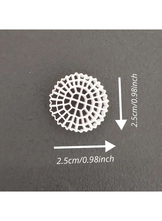 200Pcs Biologically Active Filter Media K5 Fluidized Bed Filler For Aquarium Wastewater Treatment Hydroponics And Fish Tank Biological Suspension PE Material No Electricity Required - Image 2