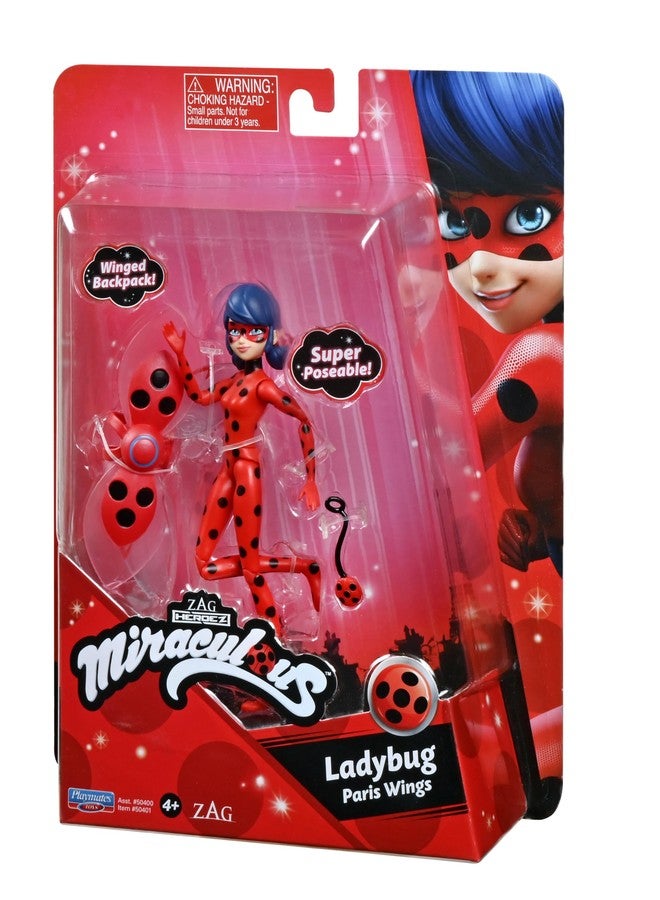 Playmates Miraculous Ladybug Paris Wings Doll - Image 4