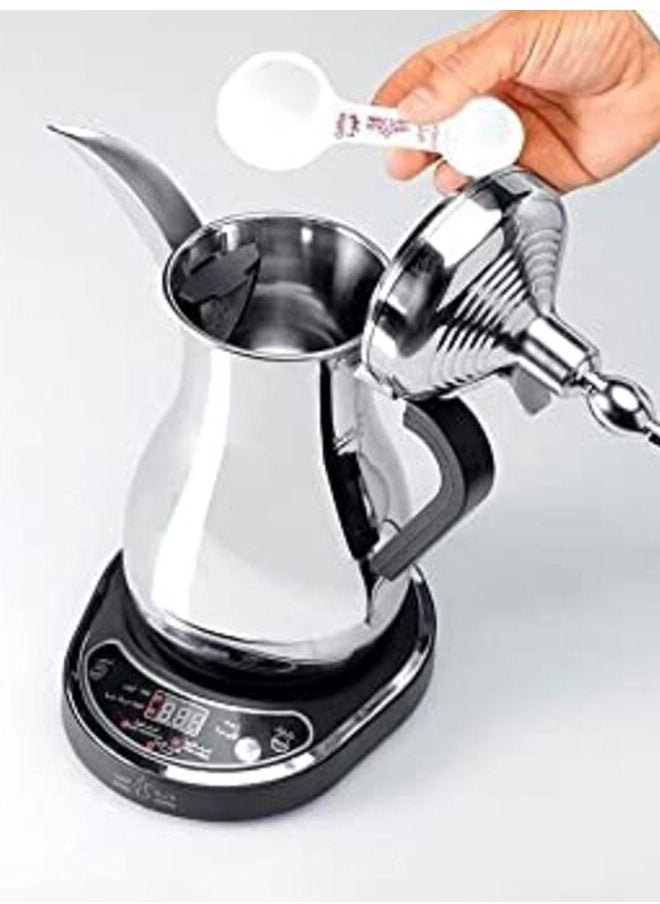 Gulf Dalla Gulf Dalla Electric Coffee Maker 1000W 1000ml Silver -GA-C81839S  - Image 4
