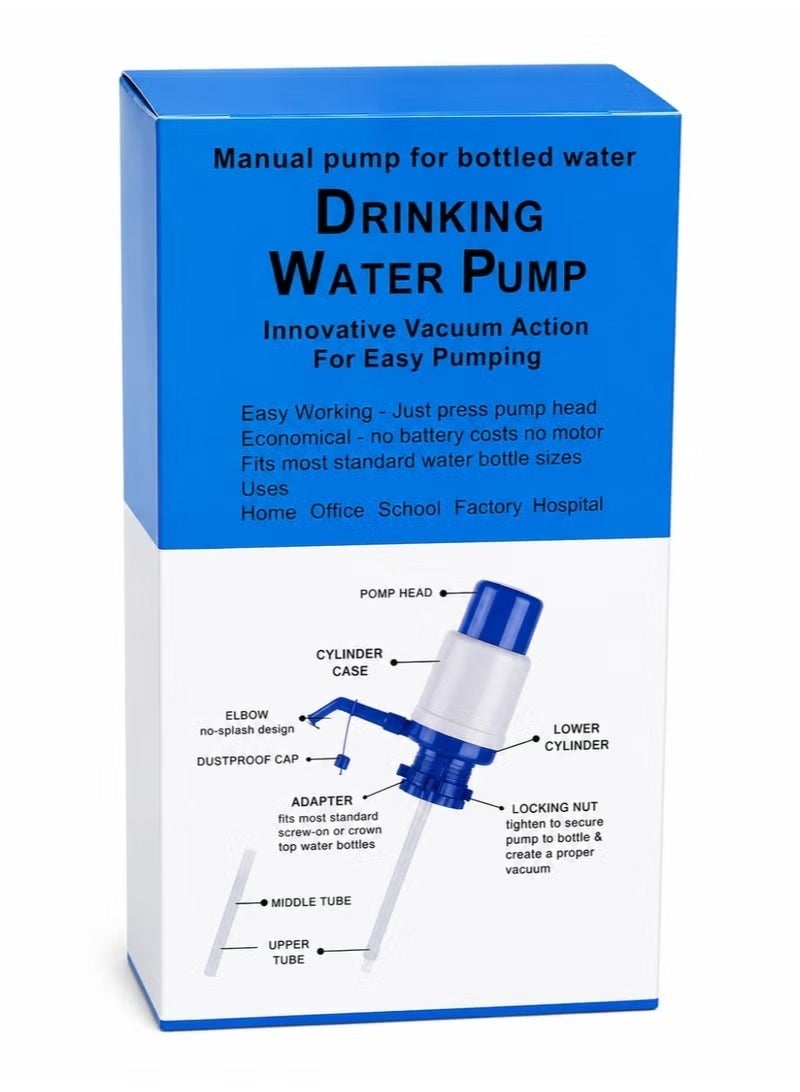 Manual Water Pump for 5 Gallon Bottles – Portable Drinking Water Dispenser for Home, Office & School - Image 5