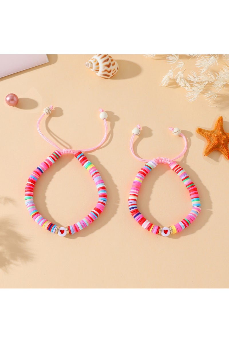 سوار اليوم الأول من المدرسة، سوار العودة إلى المدرسة سوار الأم وأنا، أساور الأم وابنتها هدايا العودة إلى المدرسة للفتيات - Image 4