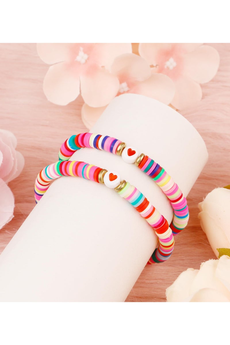 سوار اليوم الأول من المدرسة، سوار العودة إلى المدرسة سوار الأم وأنا، أساور الأم وابنتها هدايا العودة إلى المدرسة للفتيات - Image 3