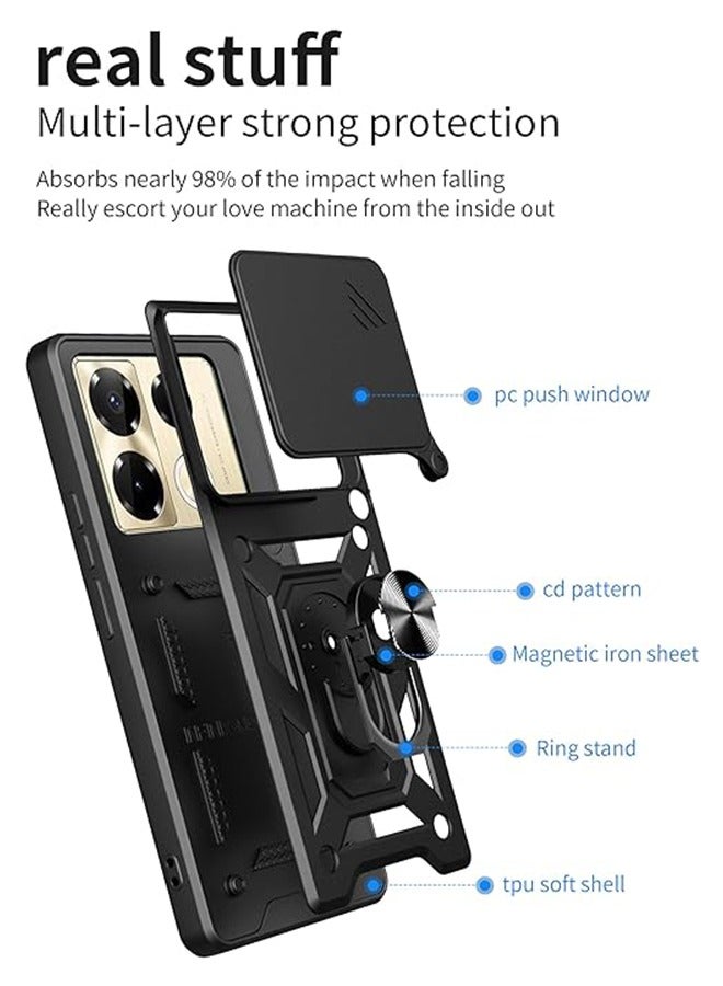 أوشن Infinix ملاحظة 40 برو 5G ، مع ملاحظة 40 برو + 5G الهاتف المحمول حالة الغطاء - Image 5