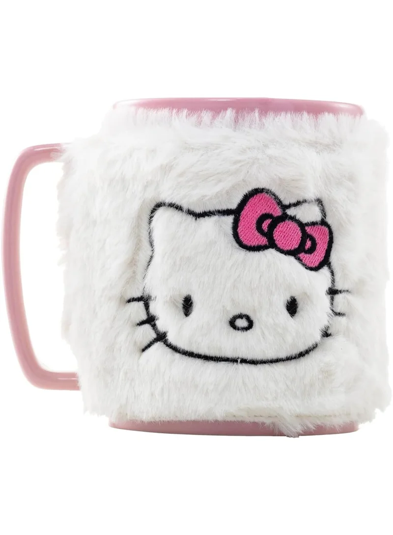 بيراميد HELLO KITTY (PINK BOW FACE ICON) FUZZY MUG