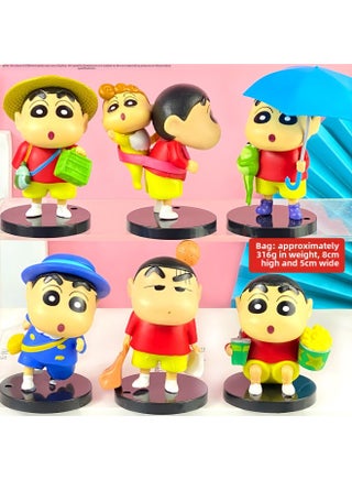 Sanrio Hand-made Blind Box Melody Kulomi Jade Dog Parchia Dog Toy Doll Twist Egg Doll Machine Ornaments-color:Crayon Shin-chan Model B For School-bag (whole Set Price) - pzsku/Z1E1D0D08730356644BCFZ/45/1746233090/569f2a68-9e40-4fa0-9c6e-c447a739cded