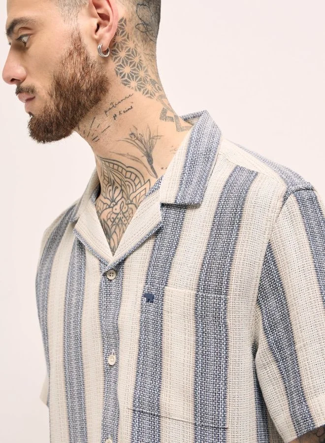 THE BEAR HOUSE Men's Shirt for Casual and Formal Wear | Classic Button-Down Style for Office, Daily Use, Travel, Events & All-Season Outfits | Versatile & Stylish Wardrobe Essential for Every Occasion