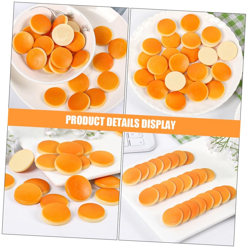 20Pcs Realistic Fake Biscuit Display Props Artificial Food Dessert Model - Image 4