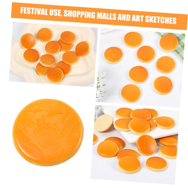 20Pcs Realistic Fake Biscuit Display Props Artificial Food Dessert Model - Image 5