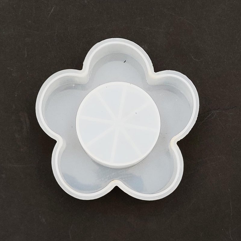 SS Art Land SS Art Land Flower TLight Holder Diwali Decoration MouldMold Santa Bell Mould Multipurpose Silicone Mould Casting Mould DIY Festival Mould Resin Mould Frame Mould Craft Mould 1 PC