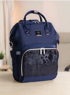 LEQUEEN lequeen diaper bag- navy blue 