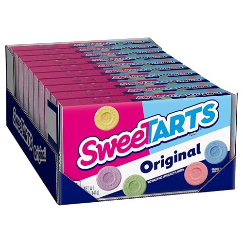 SweeTARTS Original Theater Box Candy 5 Ounce Boxes Pack of 10 - Image 1