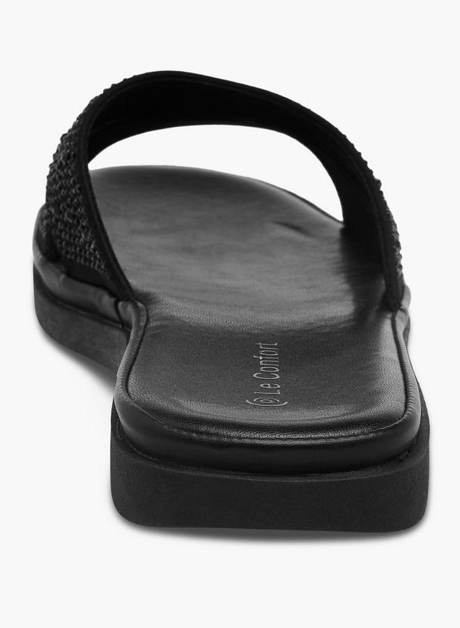 لو كونفورت صنادل نسائية مزينة سهلة الارتداء مجموعة رمضان - Image 5