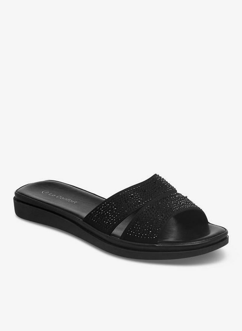 Le Confort Women Embellished Slip-On Sandals Ramadan Collection - Image 3