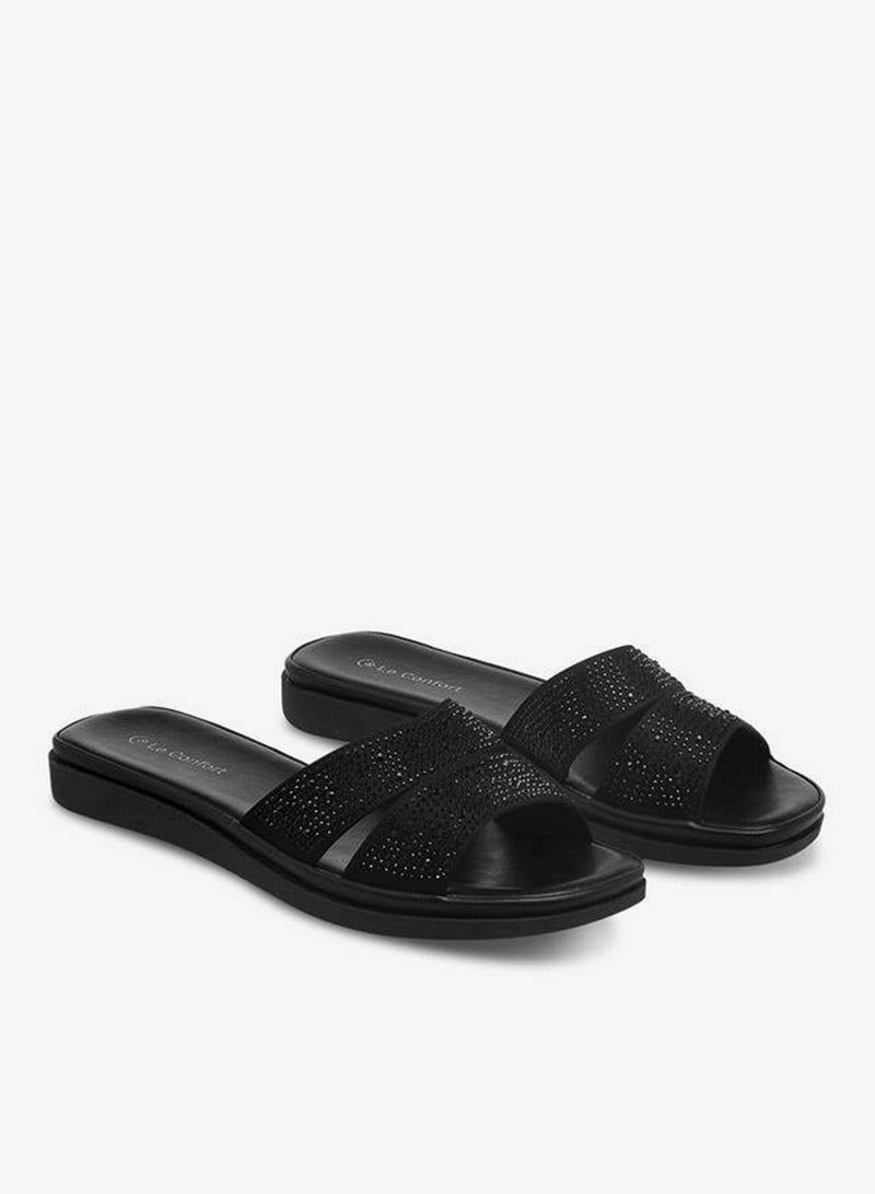 Le Confort Women Embellished Slip-On Sandals Ramadan Collection - Image 2
