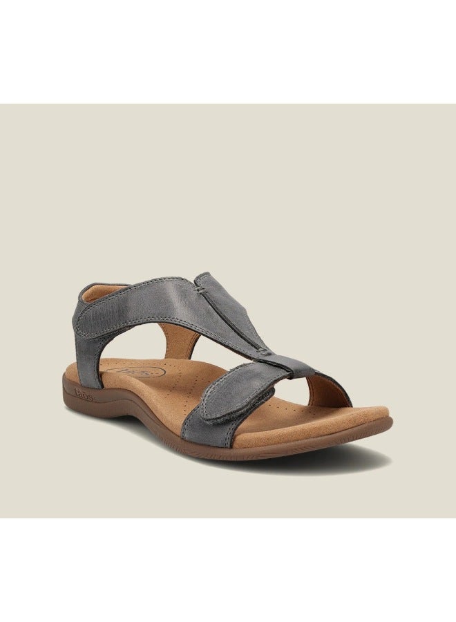 Roman Sandals Women's Large Size New Flat Fashionable Fish Mouth Beach Sandals Women