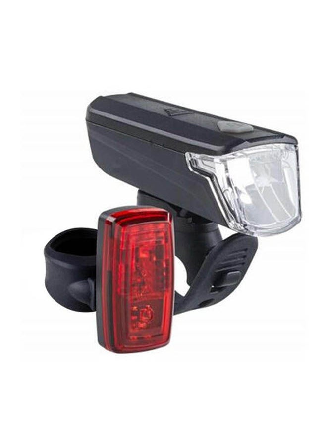 ELOPS Front And Rear Battery-Powered Led Bike Light Set St 110 75 Lumens  - Image 1