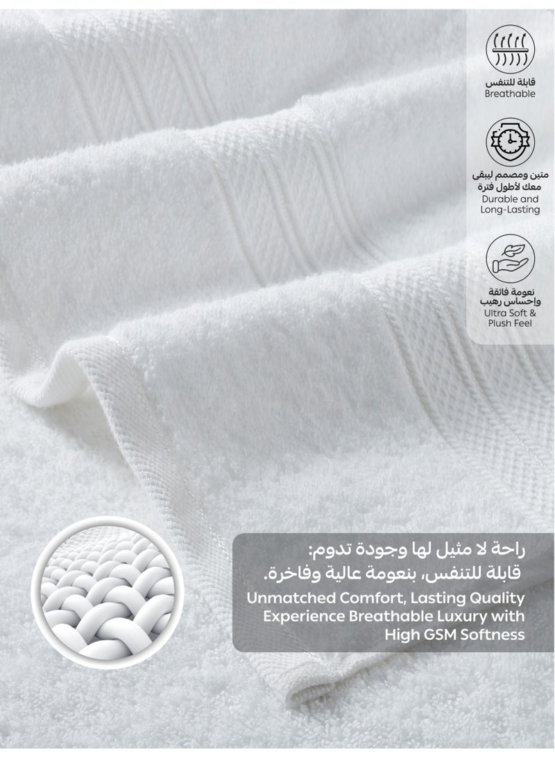 Donetella 12-Piece Washcloth and Face Towel Set, 30x30 cm | 100% Combed Cotton 600 GSM | Thick, Soft, Ultra-Absorbent & Quick-Drying | Ideal for Spa, Gym, Hotel & Daily Use - Image 5