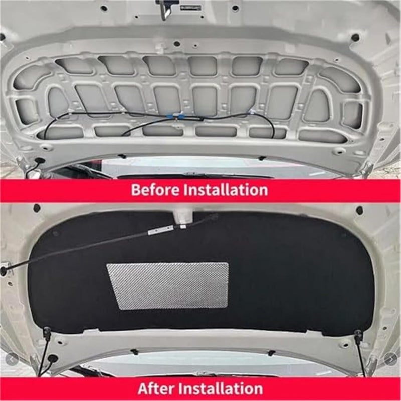 QASULER Engine Insulation Pad for Toyota Corolla 2019-2020 - Image 2