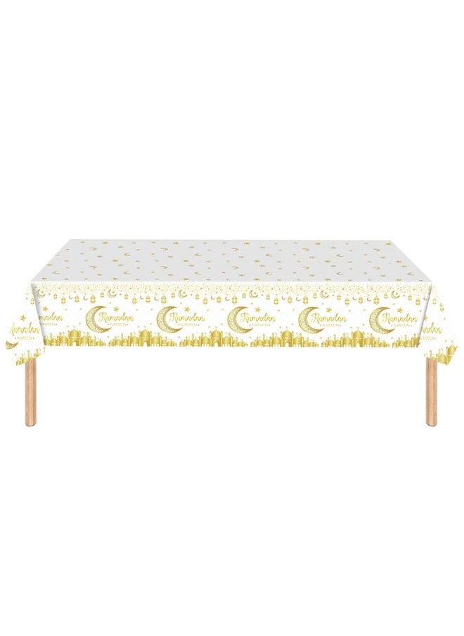 3Pcs Ramadan Mubarak Tablecloths Plastic Disposable Rectangle RamadanTable Cloth Eid Ramadan Party Table Covers - pzsku/Z1E1D819DDDD88958A62CZ/45/_/1735975892/fc79735d-97d9-4f07-8fdc-8ed8d5eb1f64