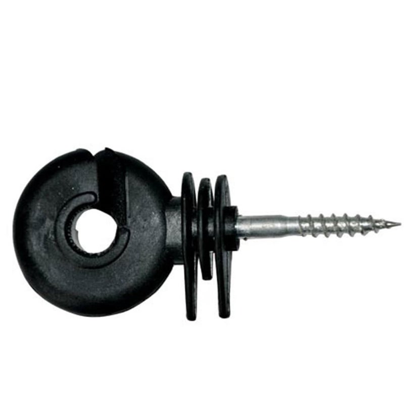 15pcs High Voltage Wall Insulators Screw Post Insulators for Electronic Fencing Angled Slot for Wire Retention Easy Installation - Image 5