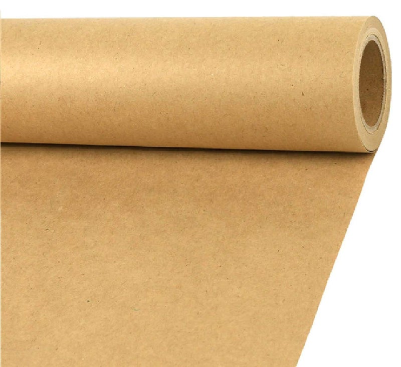 MM WILL CARE - WE WILL CARE YOUR PRODUCTS MM WILL CARE WE WILL CARE YOUR PRODUCTS 30 inch kraft Liner Paper Roll 5 m Pack Brown 