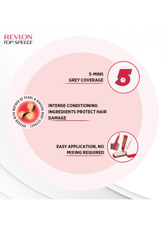 ريفلون صبغة شعر ريفلون توب سبيد للنساء - أسود طبيعي 70 (مع بلسم أوتريجيوس 190 مل) (3S10978E16463670) - Image 3