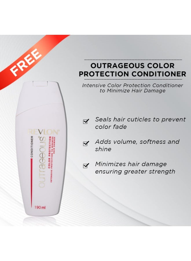 ريفلون صبغة شعر ريفلون توب سبيد للنساء - أسود طبيعي 70 (مع بلسم أوتريجيوس 190 مل) (3S10978E16463670) - Image 4