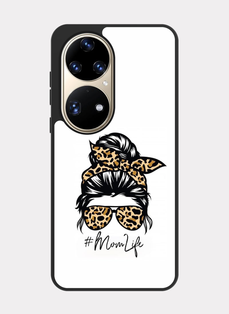 بكسلات كفر هواوي بي 50 برو جذاب اسود وابيض - Image 1