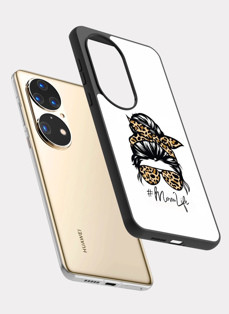 بكسلات كفر هواوي بي 50 برو جذاب اسود وابيض - Image 2