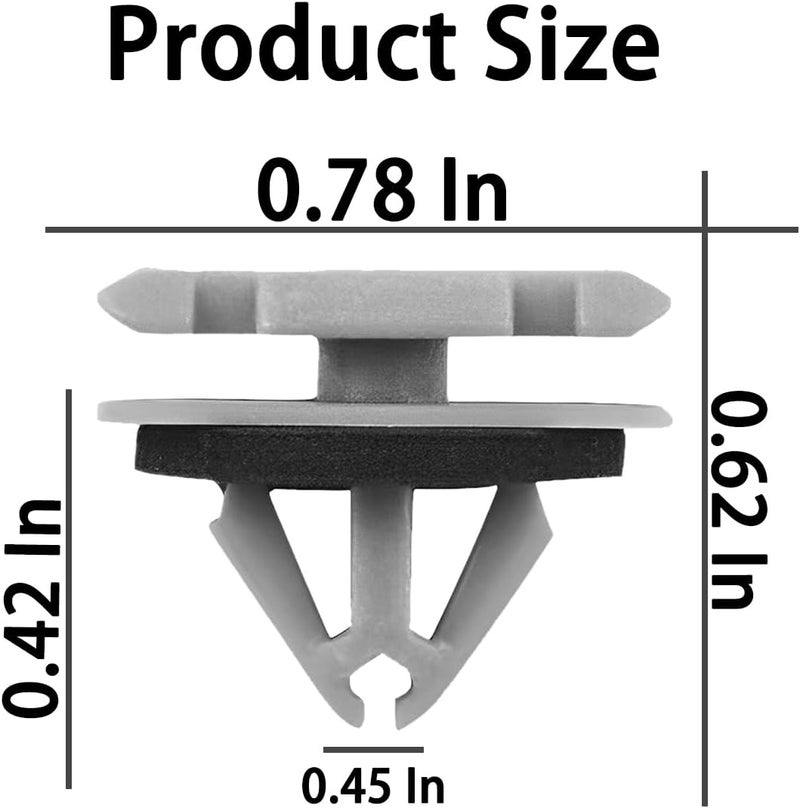 zipelo 20 PCS Rocker Moulding Clips - Image 2