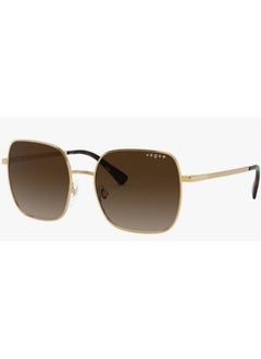 Vogue Eyewear VOGUE SUNGLASS VO4175SB 280/13 SIZE 53 GOLD Frame with BROWN LENS WOMEN  - Image 1