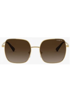 Vogue Eyewear VOGUE SUNGLASS VO4175SB 280/13 SIZE 53 GOLD Frame with BROWN LENS WOMEN  - Image 2
