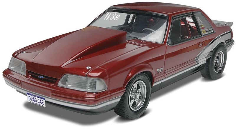 Revell مجموعة نموذج سيارة ريفيل 854195 90 فورد موستانج LX 50 دراج ريسر 125 مقياس 139 قطعة مستوى مهارة 5 بلاستيك - Image 2