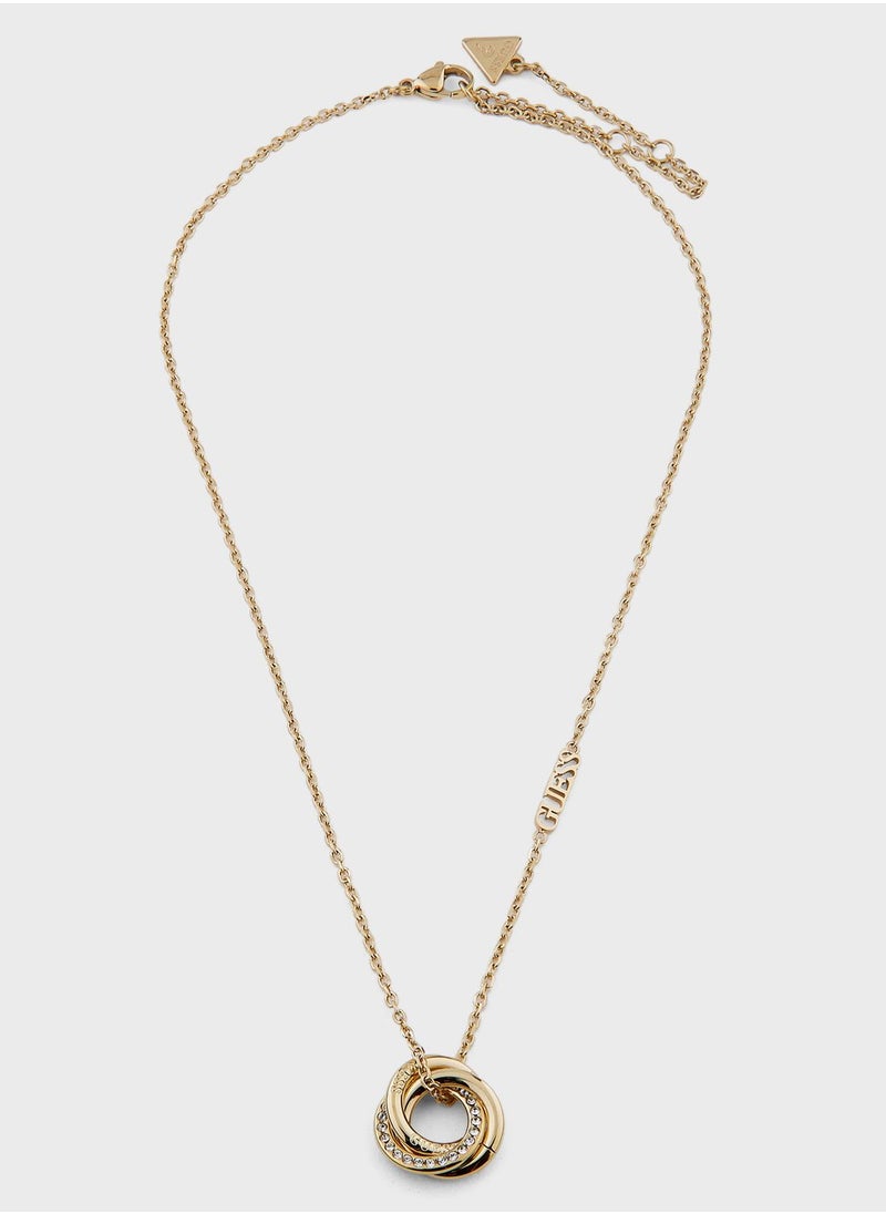 GUESS - Round Harmony Necklace - Image 1