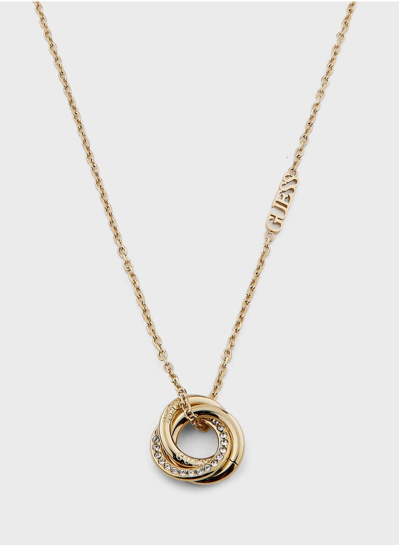GUESS - Round Harmony Necklace - Image 1
