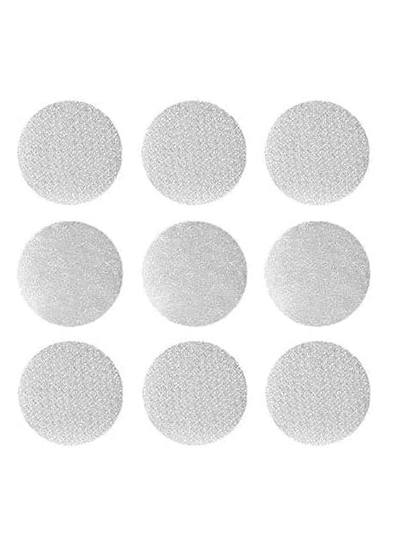 SOD 9-Piece Velcro Hook and Loop Double Sided Adhesive Dots White - Image 1