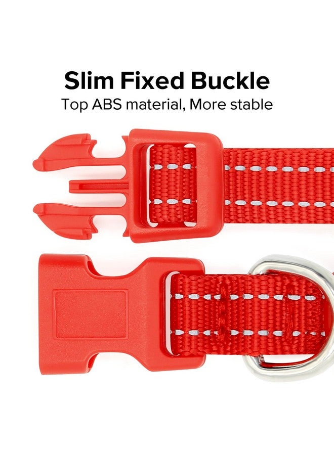 BSEEN Led Dog Collar - Rechargeable Light Up Puppy Collar - Reflective Cat Collar - Adjustable Flashing Dog Collar For Small Dogs (Red, Xs) - Image 2