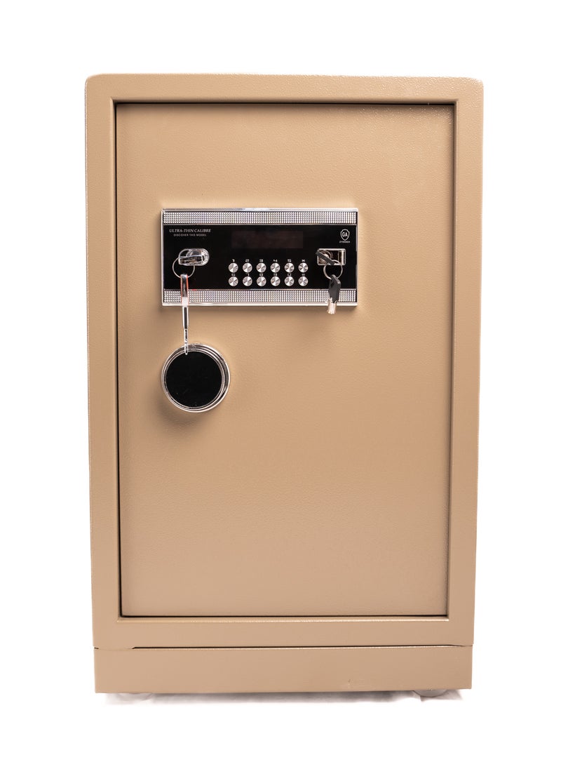 Generic - Luxury Fire-Resistant Digital Security Safe With Electronic Number Pad And Lock And Physical  Key 69*43*38 CM - Image 1