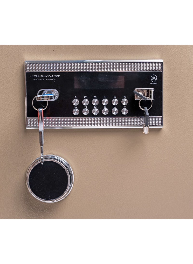 Generic - Luxury Fire-Resistant Digital Security Safe With Electronic Number Pad And Lock And Physical  Key 69*43*38 CM - Image 1