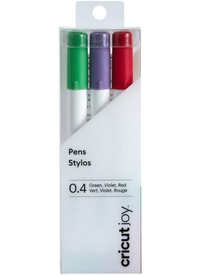 Cricut Pen Set Red Green Violet Joy - Image 1