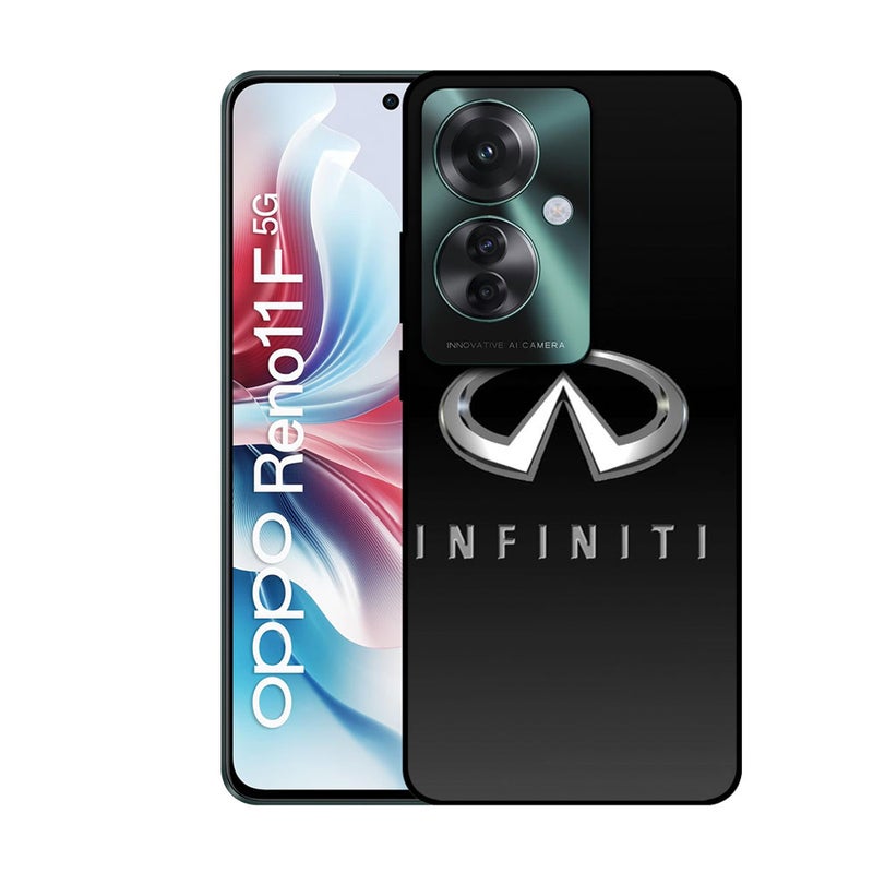 EYE CATCH Printed Protective Case Cover For Oppo Reno 11 F -  Infiniti logo - Image 1
