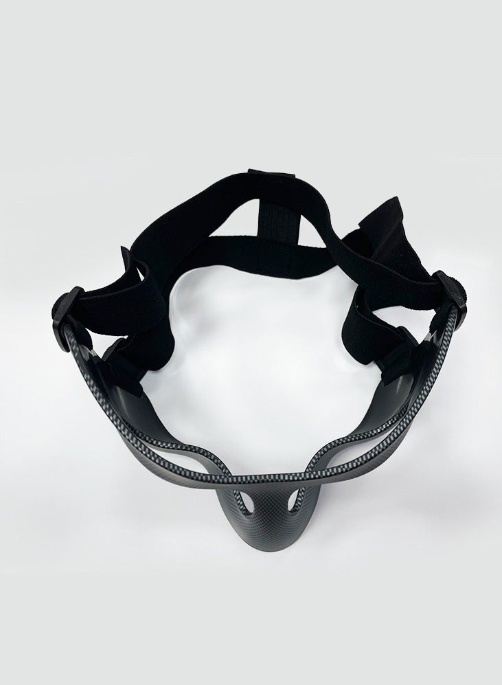 Generic Basketball Soccer Face Protector Anti-Collision Nose Mask Black Adult Men and Women Breathable Sports Face Mask Protector - Image 2