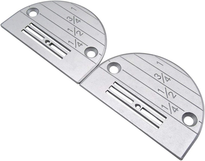 ckpsms Brand - INDUSTRIAL SEWING MACHINE NEEDLE PLATE #147150LGW - LIGHT TO MEDIUM compatible with JUKI BROTHER 2 PCS - Image 1