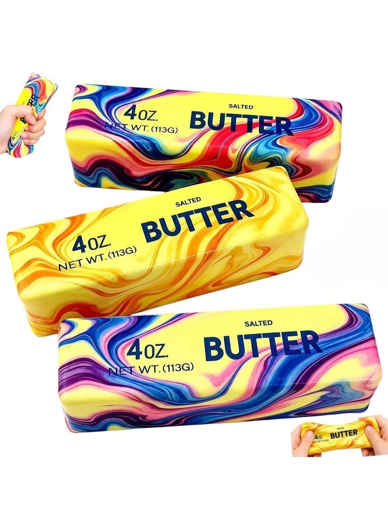 Mystery Pack Butter Squishy Toy, Soft Squeeze Stress Relief Sensory Fidget, 1 PC - Image 1