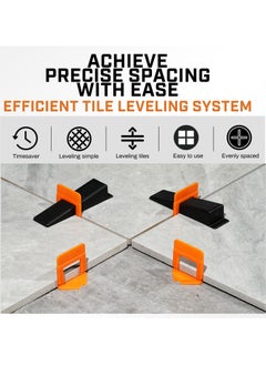 Tile Leveling System Clips 3mm 200-pc, Plastic, for heavier tile and stone, prevents the tile from moving during the installation, Floor and Wall Tile Installation, Tile Projects, Quick & Efficient. - pzsku/Z1E1E600686309198D17BZ/45/_/1737521552/3d302320-7987-4b0c-bd64-ab8c6a9d971d