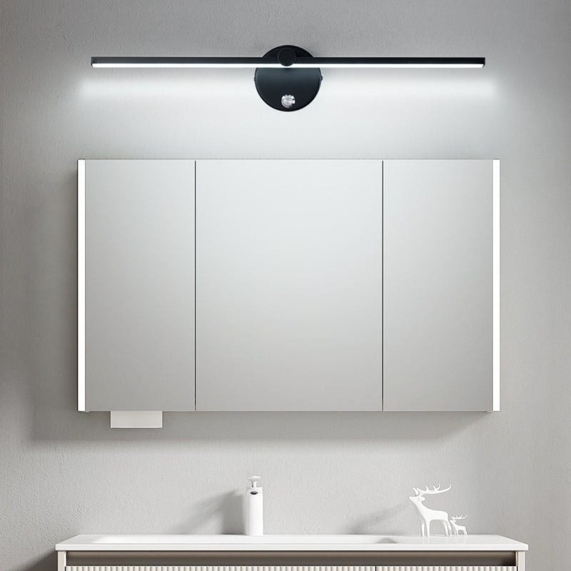 Creative LED wall lamp, bedroom bedside lamp, washbasin mirror, front lamp, 300 ° rotating decorative lamp  black - Image 4