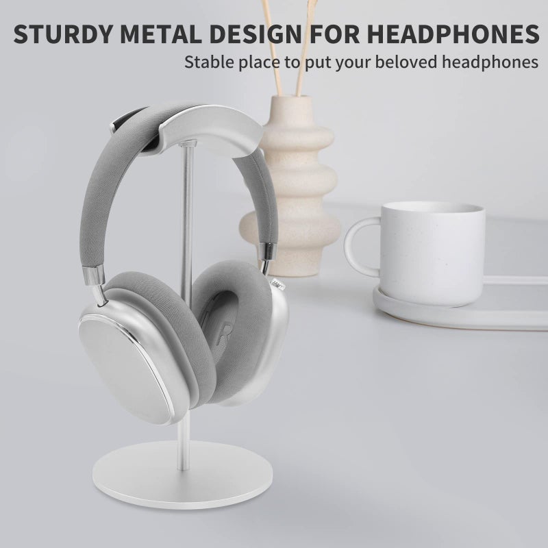 Srhythm Headphone Stand,Metal Headset Holder for Space-Saving and Display - Image 4