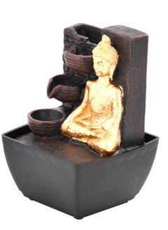 Indian Occasions, Home Décor Mini Water Fountain with Yellow Light operated by electrical pump BUDDHA 13 x 12 x 18 CM - pzsku/Z1E1E92069A95DD4E72BDZ/45/_/1695215771/713a036e-3a14-484c-bba9-ff5e65c8bef7