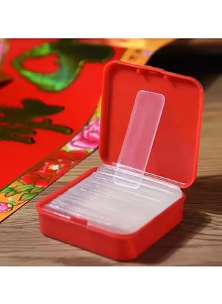 A set of transparent adhesive (double face) in a box, the number of which ranges from 50 to 60 pieces per box. - pzsku/Z1E1EA0418655FC4D9EA6Z/45/_/1723149573/7411d88e-14bb-4846-98d7-7ccaa1062870